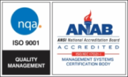 ISO 9001 with ANAB